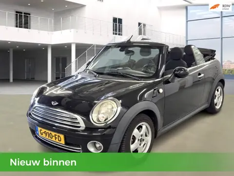 Mini Cabrio 1.6 6Bak Elek.Opendak Airco Parkeersensoren Leder Velgen