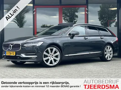Volvo V90 2.0 T6 AWD Inscription | Schuif/Kanteldak | Trekhaak | Memory | Head-Up Display | Stoelver