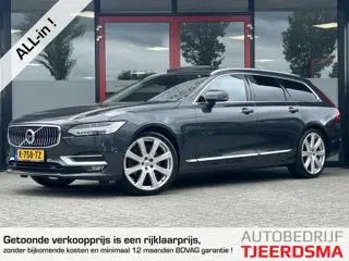 Volvo V90 2.0 T6 AWD Inscription | Schuif/Kanteldak | Trekhaak | Memory | Head-Up Display | Stoelver