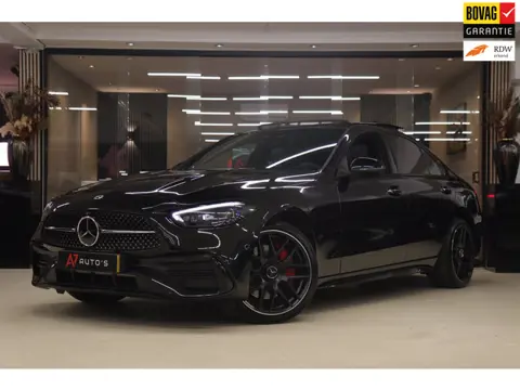 Mercedes-Benz C-klasse 300 e AMG Line Limited PANO/HUD/ACC/SFEER/STOELV/BOMVOL