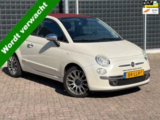 Fiat 500 C 1.2 Rock Cabrio | automaat | Bianco Gioioso | leder | clima | Xenon |