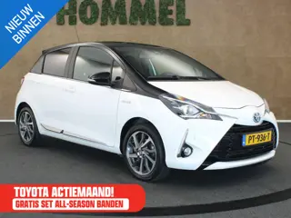 Toyota Yaris 1.5 Hybrid Premium - ORIGINEEL NEDERLANDSE AUTO - PANORAMADAK - PARKEERSENSOREN VOOR EN