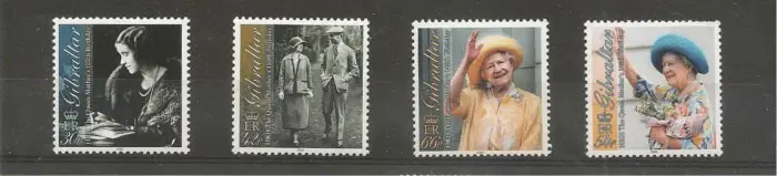 Queen Mother's 100th Birthday, Gibraltar