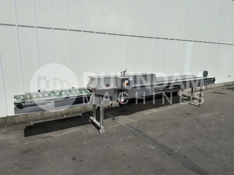 Van Lengerich asperge was- en snijmachine met dubbele borstel
