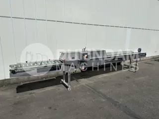 Van Lengerich asperge was- en snijmachine met dubbele borstel