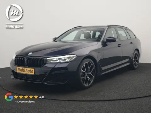 BMW 5 Serie Touring 530e M Sport Plug in Hybrid 293pk Dealer O.H PHEV | Trekhaak af fabriek | Adapti