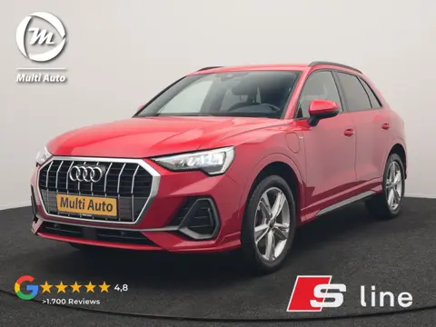 Audi Q3 45 TFSI e S Line PHEV 245pk Dealer O.H. | Trekhaak Af Fabriek | Camera | Blis | Stoelverwarm