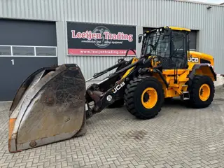 JCB 437WHT T4F Wheelloader, highlift with hightip bucket, 2018 year