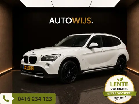 BMW X1 LEDER|XENON|LM-VELG|NAVI|AUT|BIJGELUID MOTOR!