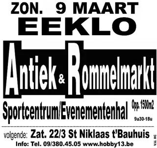 Antiek &amp; Rommelmarkt te Eeklo