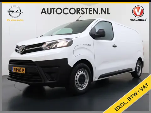 Toyota PROACE Electric Worker 136PK Automaat 3-Persoons Navi Apple Carplay Android Auto Airco Pdc DA