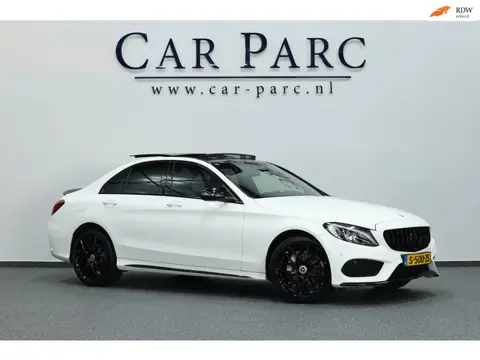 Mercedes-Benz C-klasse 200 4MATIC AMG LED/SFEER/PANO/LEER+S.VERWARMING/19" LMV/CAM/CRUISE/ECC/12 MND