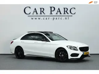 Mercedes-Benz C-klasse 200 4MATIC AMG LED/SFEER/PANO/LEER+S.VERWARMING/19" LMV/CAM/CRUISE/ECC/12 MND