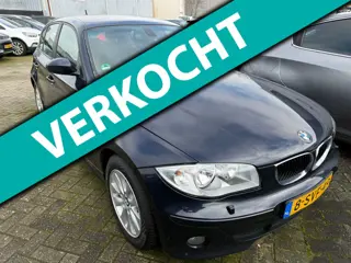 BMW 1-serie 120d High Executive (lager schalen hoorbaar)