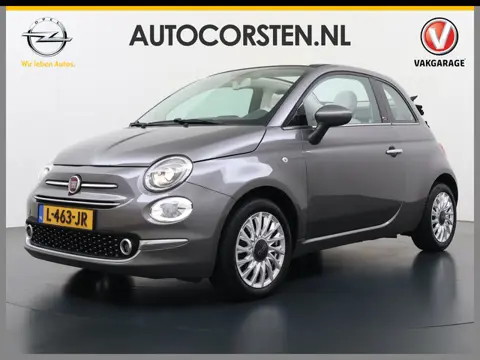 Fiat 500C Cabrio 86PK Navi Airco Pdc Bluetooth TwinAir Lounge All Season Banden Lmv Led ASR