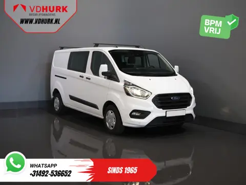 Ford Transit Custom 2.0 TDCI L2 Trend DC Dubbel Cabine Stoelverw./ Carplay/ 2.7t Trekverm./ Navi/ PD