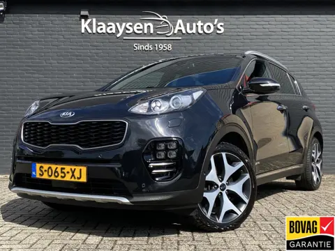 Kia Sportage 1.6 T-GDI 4WD 177 pk GT-Line PlusLine AUT. | dealer onderh. | leder interieur | trekhaa