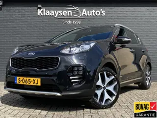 Kia Sportage 1.6 T-GDI 4WD 177 pk GT-Line PlusLine AUT. | dealer onderh. | leder interieur | trekhaa