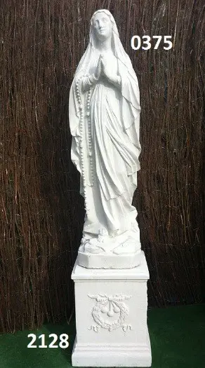 Madonna Immacolata met zuil.