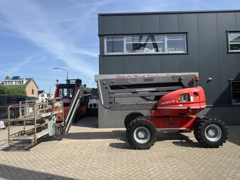 Manitou 160ATJ Knikarm hoogwerker / Arbeitsbuhne 16M werkhoogte  4x4x4 2012 Diesel