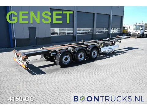 Krone SD + GENSET 2021 (647 HOURS)  | 2x20-30-40ft HC * 2x LIFT AXLE * DISC BRAKES * APK 06-2027