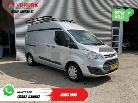 Ford Transit Custom 2.2 TDCI 155 pk L2H2 Carplay/ 2.8t Trekverm./ Airco/ Cruise/ Imperiaal + Ladder/