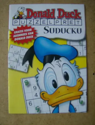 Donald duck suducku adv 3856