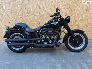 Harley Davidson Fatboy s 110 abs zwart/zwart 2016