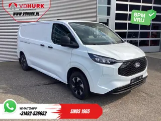 Ford E-Transit Custom L2 Trend 71 kWh 370 km WLTP Garantie t/m 6-2029/ LED/ Snellader/ Carplay/ Came