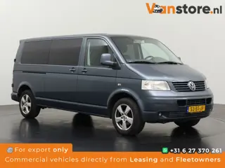 Volkswagen Transporter 2.5TDI 130PK Dubbele Cabine Lang | Airco | Marge | Trekhaak | APK 11-26