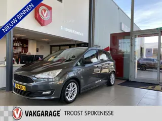 Ford C-MAX 1.0 Trend,Navigatie,Parkeerassistent,Spraakbediening,Climate&Cruiscontrol,Trekhaak,Achter