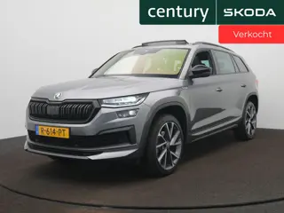 Skoda Kodiaq 1.5 TSI Sportline Business 7p. DSG / Leer / Elek. Stoelen / Elek. Trekhaak / Panodak