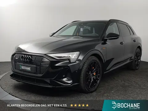 Audi E-Tron 55 quattro S edition 95 kWh | BLACK EDITION | AFNEEMBARE TREKHAAK | SOH 96,8 % | PANORAM