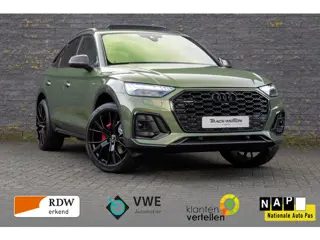 Audi Q5 Sportback 50 TFSI e S edition GREEN & BLACK Panoramadak