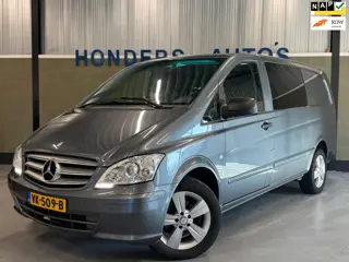 Mercedes-Benz Vito 122 CDI 320 LANG DC Comfort Plus I MARGE I DUBBELE CABINE I TREKHAAK I NAP I PDC 