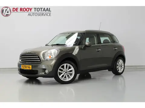 MINI Countryman 1.6 Cooper Chili 123PK, RIJKLAAR | DEELS LEER | PARK.SENSOREN | CLIMATE CONTROLE | S