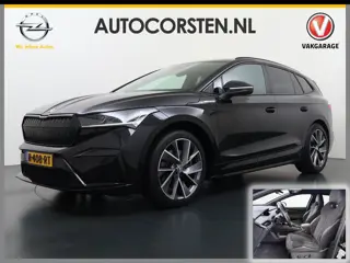 Škoda Enyaq iV 80 SPORTLINE SOH 92% 3-Zone Ecc Adap.Cruise Stuur+Stoelverwarming Elek.Stoel+Memory N