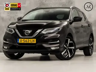 Nissan QASHQAI 1.2 Tekna + (PANORAMADAK, NAVIGATIE, MEMORY SEAT, NAPPA LEDER, ZWART HEMEL, 360 CAMER
