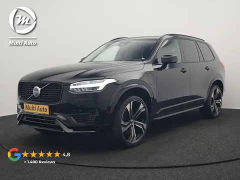 Volvo XC90 T8 Recharge AWD Ultimate Dark Plug In Hybrid LONG RANGE 455pk 7 Persoons PHEV | Trekhaak 