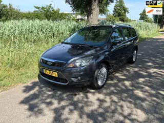 Ford Focus Wagon 1.8 Titanium Flexi Fuel Airco Cruise Navi Pdc