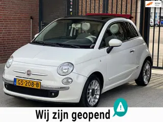 Fiat 500 C 0.9 TwinAir Lounge-airco-elek ramen-nette auto