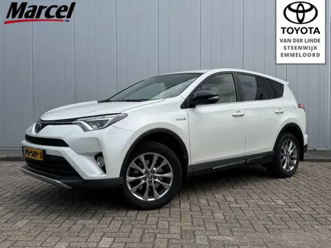 Toyota RAV4 2.5 Hybrid AWD Executive Trekhaak Cognac Leder 360 Camera Memory Stoel Verwarming
