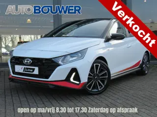 Hyundai i20 1.0 T-GDI N Line Automaat 2e eigen | dealer onderh | tr.haak | dode hoek | navi