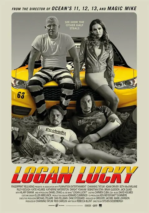 LOGAN LUCKY filmposter.