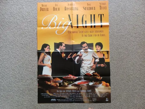 BIG NIGHT filmposter.