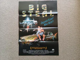 THE BIG STEAL filmposter.