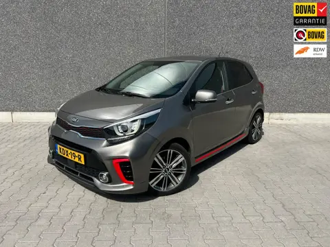 Kia PICANTO 1.2 CVVT GT-Line | AUTOMAAT | CARPLAY | A.CAMERA | LEDER | STOEL/STUURVERW | CC | PDC | 