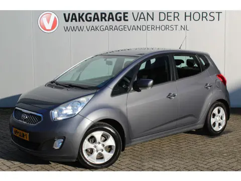 Kia Venga 1.6-125pk CVVT X-ecutive. Keurig nette en goed onderhouden hoogzitter ! Autm. airco, LM wi