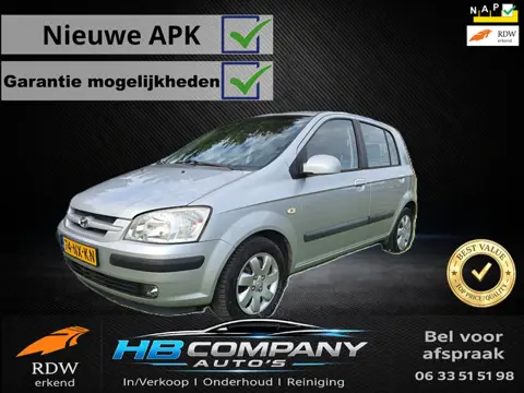 Hyundai Getz 1.3i GLS Sky | Airco ijskoud | Panoramadak | Nieuwe APK | NAP | Zeer nette auto