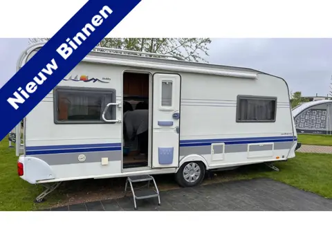 Hobby DE LUXE 540 UL/ENKELE BEDDEN/VOORTENT/LUIFEL/ MOVER 2006 Vakantie klaar !!